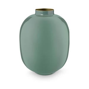 vaas metaal (groen) (32 cm)
