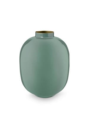 vaas metaal (groen) (32 cm)