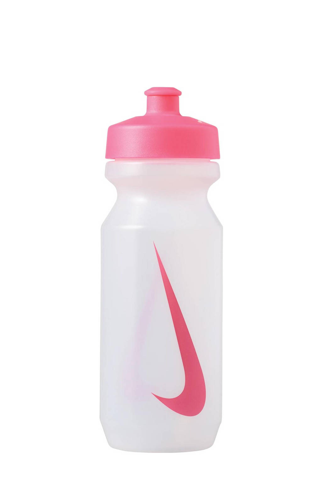 Nike bidon Big Mouth 650 ml wit/roze