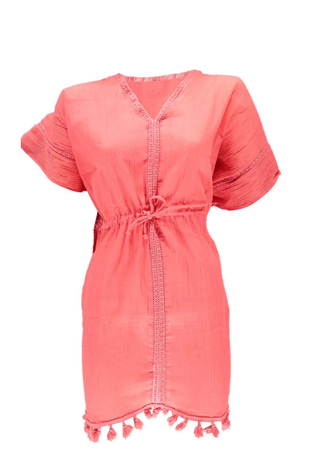 Sarlini strandtuniek koraalrood