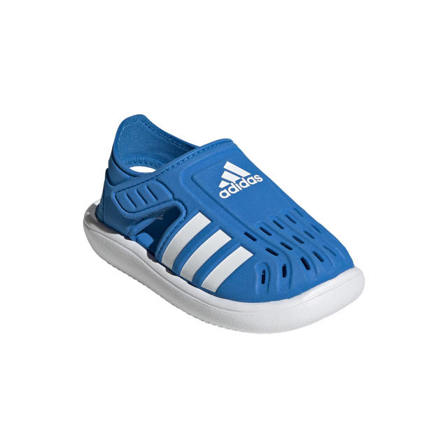 Aannames, aannames. Raad eens Gelijkwaardig Verbetering adidas Performance Water Sandal waterschoenen kobaltblauw/wit kids | wehkamp
