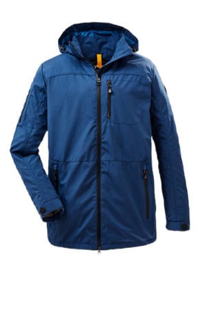 Plus Size outdoor jas STS 11 donkerblauw