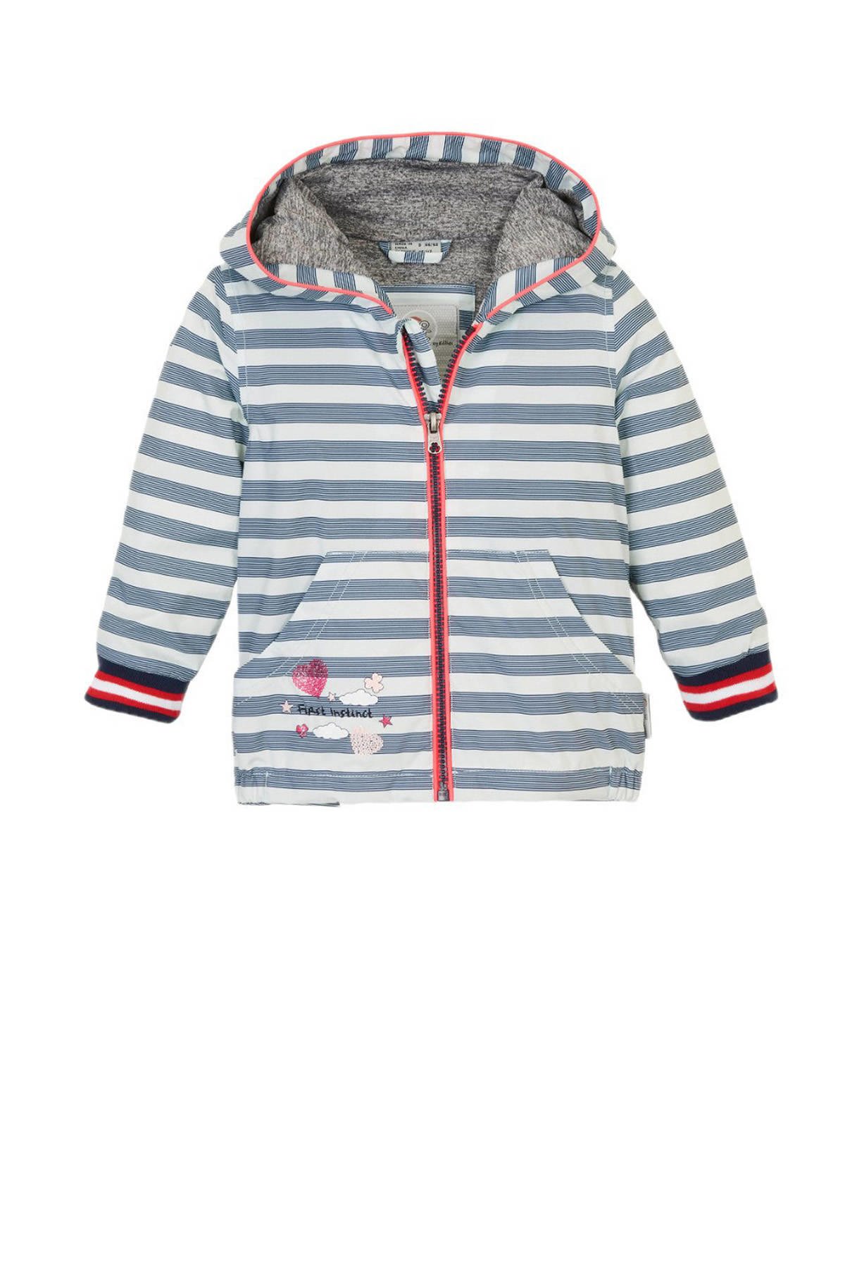 Vermaken Appartement Wortel First Instinct kids outdoor jas wit/lichtblauw/rood | wehkamp