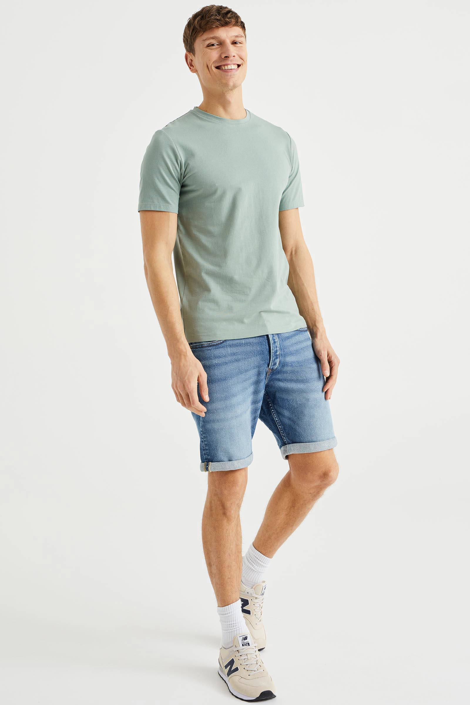 Heren Kleding voor voor Shorts voor Chinoshorts en nette shorts Lee Jeans Shirts Heren in het Naturel voor heren 