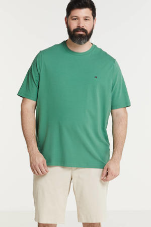 T-shirt Plus Size central green