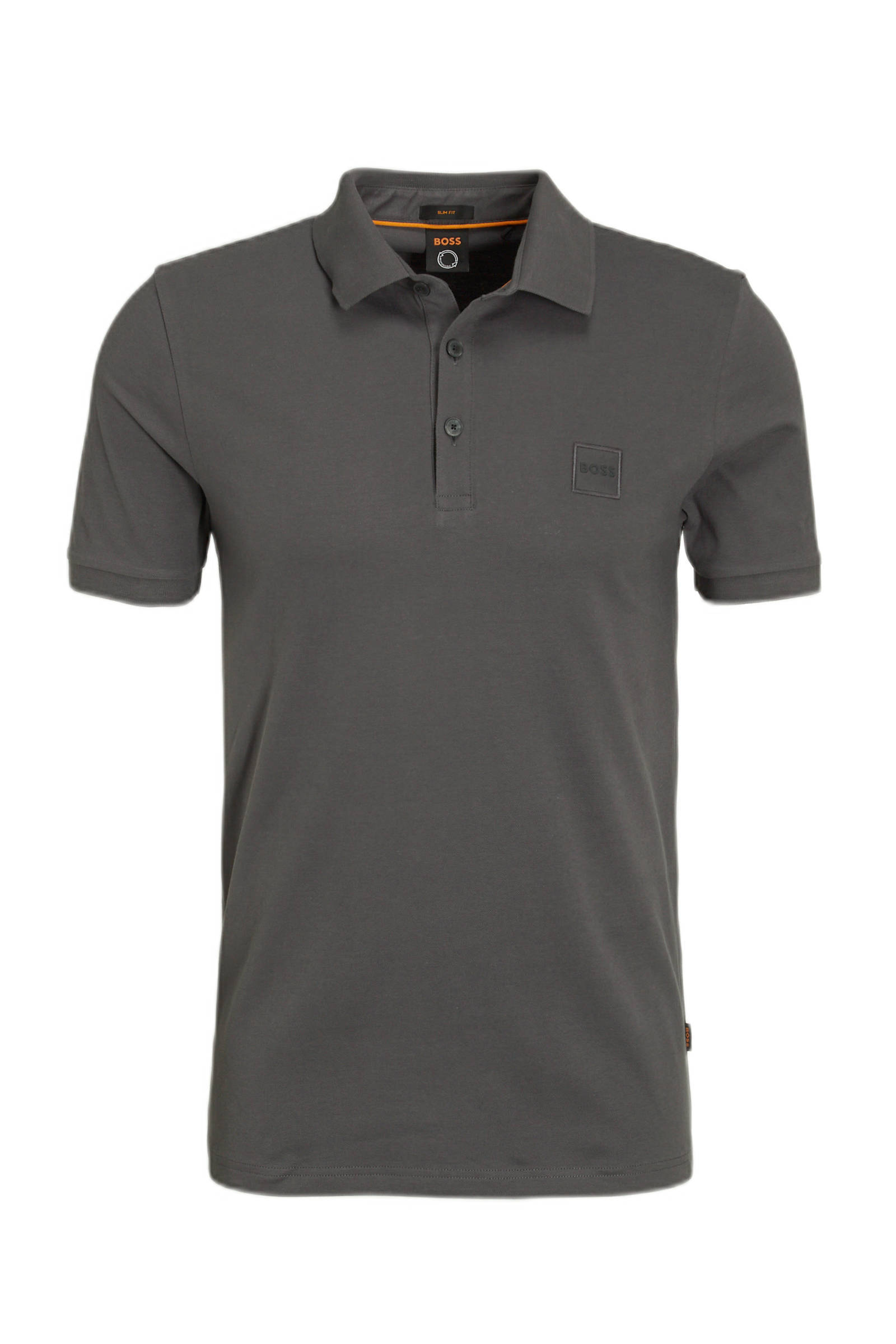 grey boss polo