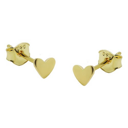 KARMA Jewelry gold plated oorbellen Heart Symbol afbeelding
