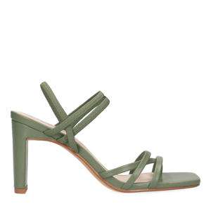   sandalettes groen