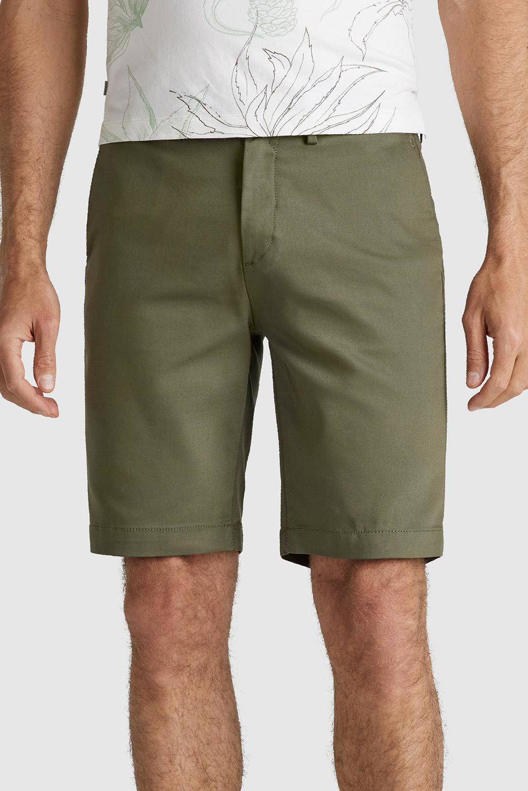wehkamp Heren Kleding Broeken & Jeans Korte broeken Shorts XL sweater met logo groen 