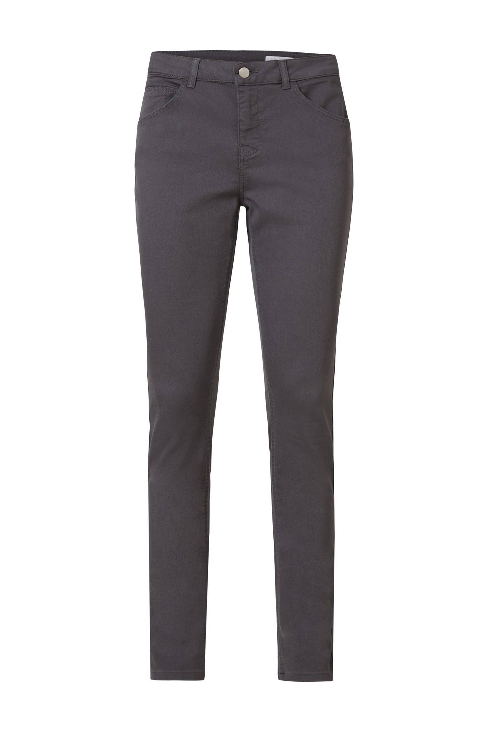 Miss Etam slim fit jeans Elise L32 light grey | wehkamp