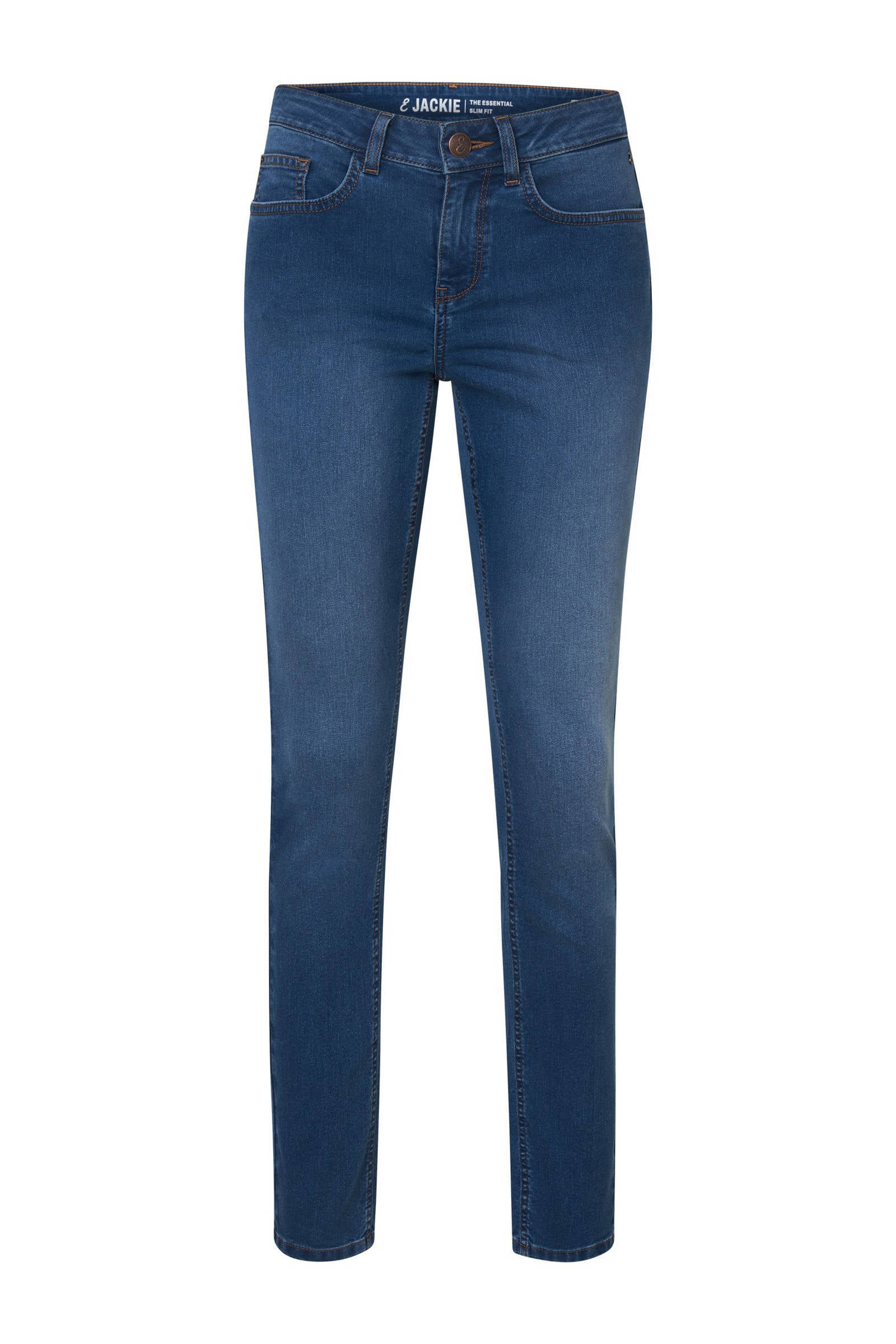 Miss Etam slim fit jeans Jackie L28 medium denim | wehkamp