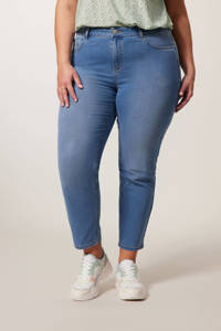Miss Etam Plus slim fit jeans Jackie L28 bleached denim