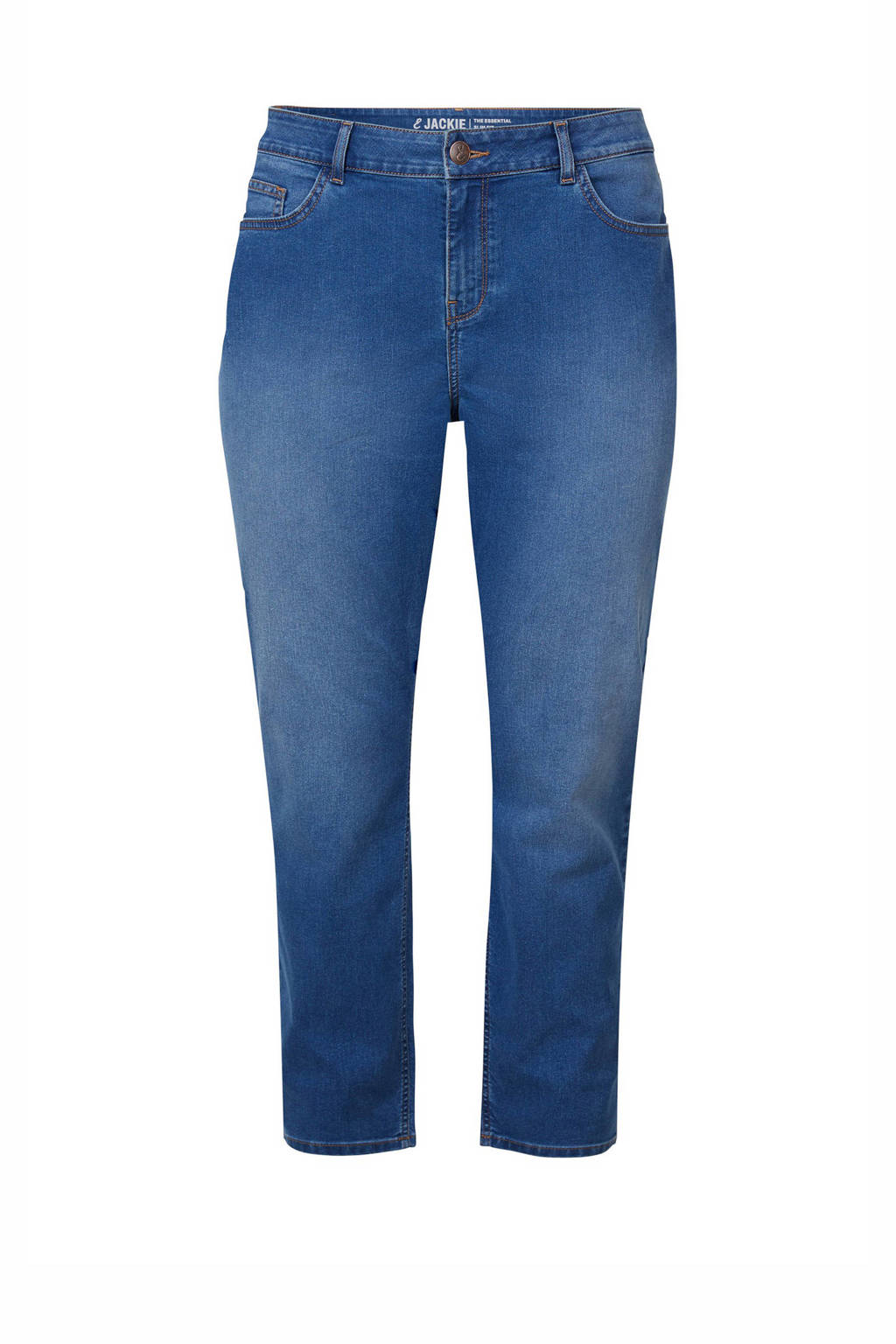 Miss Etam Plus slim fit jeans Jackie L28 medium denim