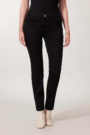 slim fit broek Elise lengte 32 inch zwart