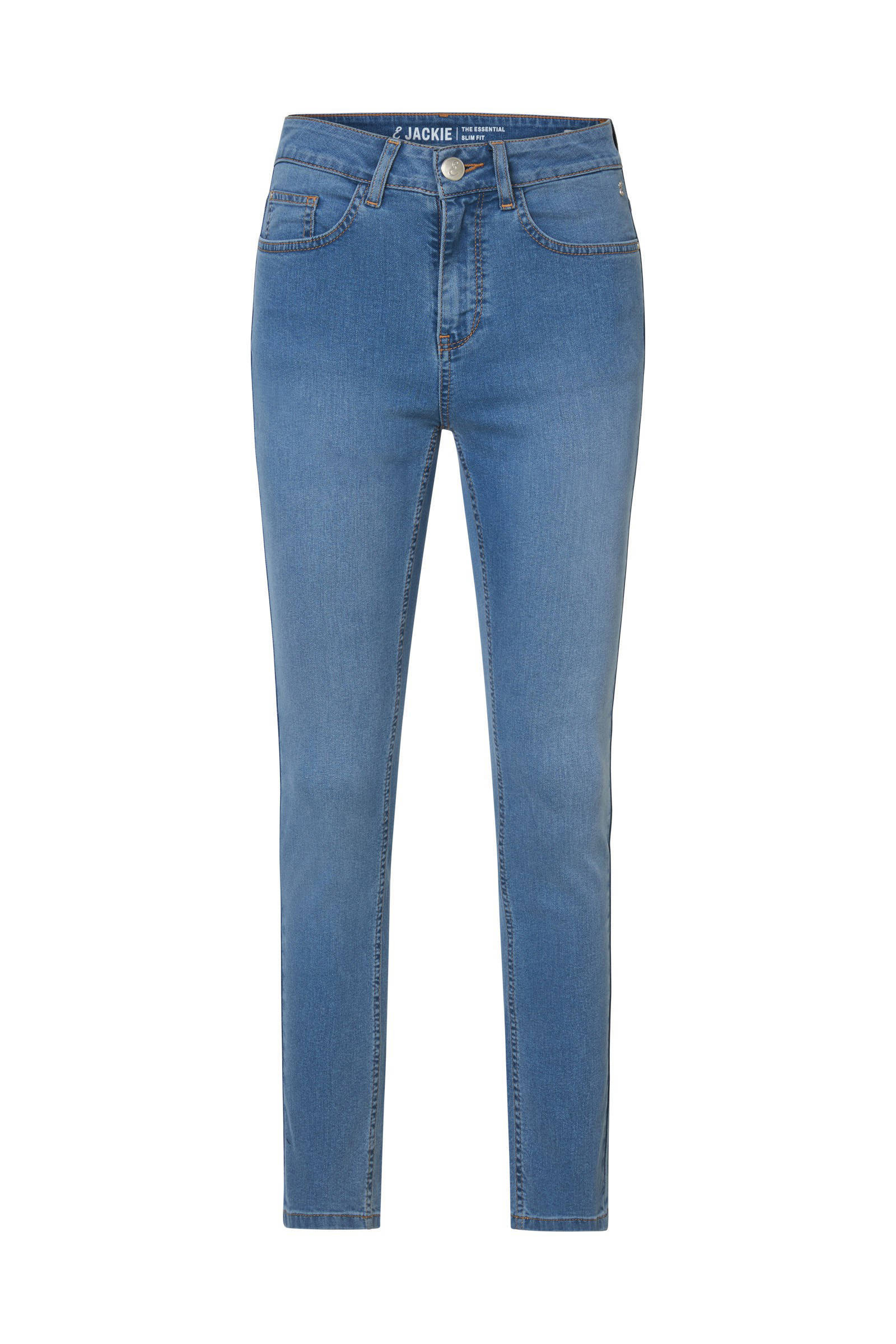 Miss Etam slim fit jeans Jackie bleached denim | wehkamp