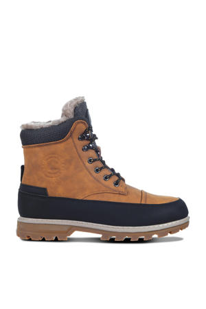 Reilu wandellaarzen cognac/bruin