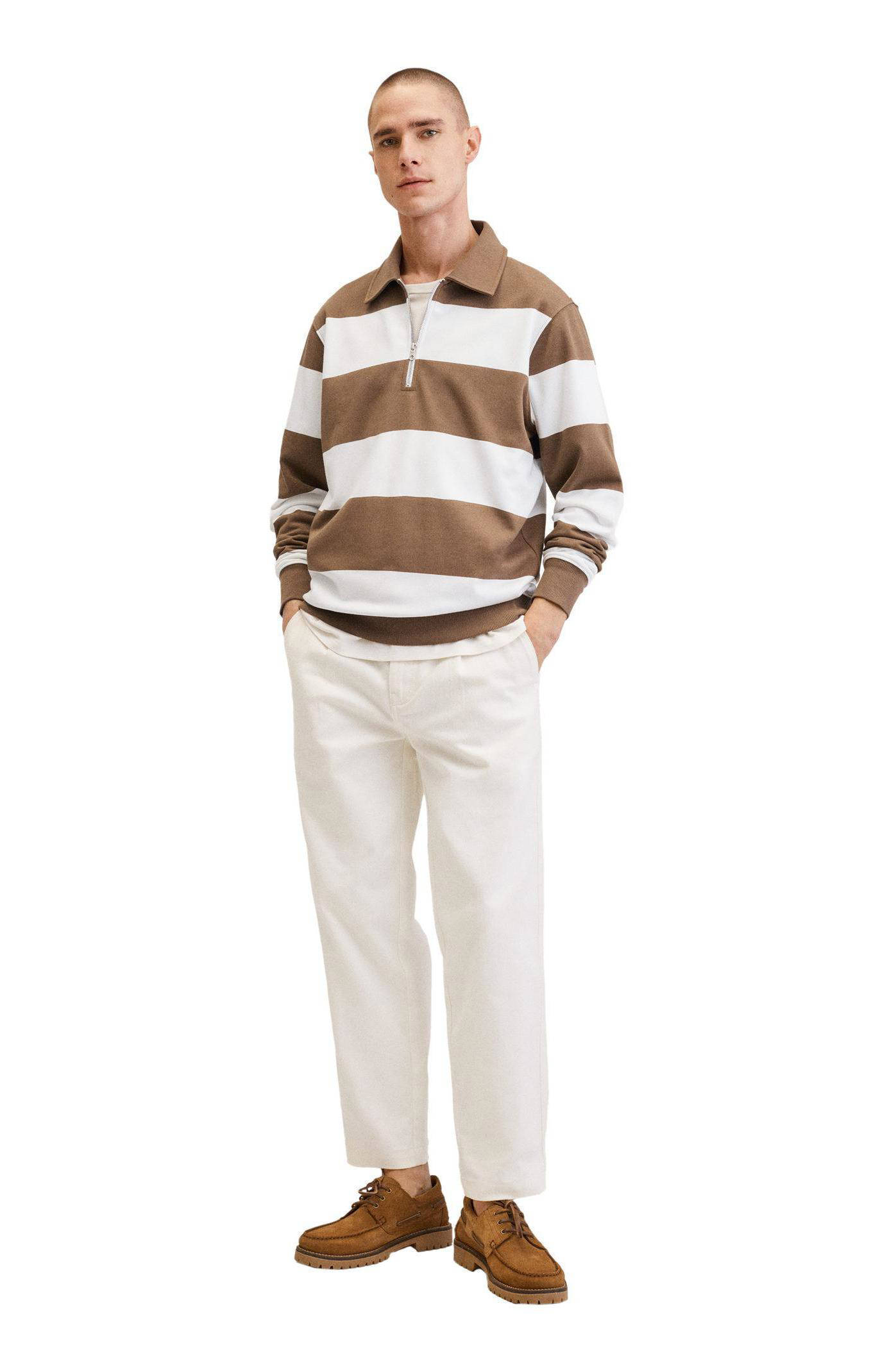 gestreepte heren trui