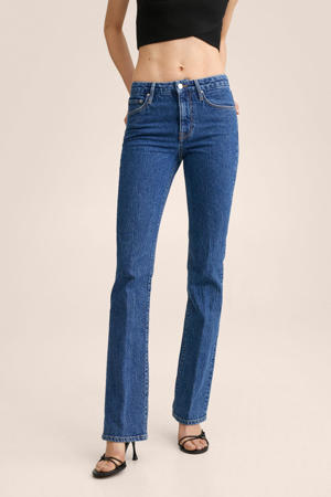 flared jeans donkerblauw