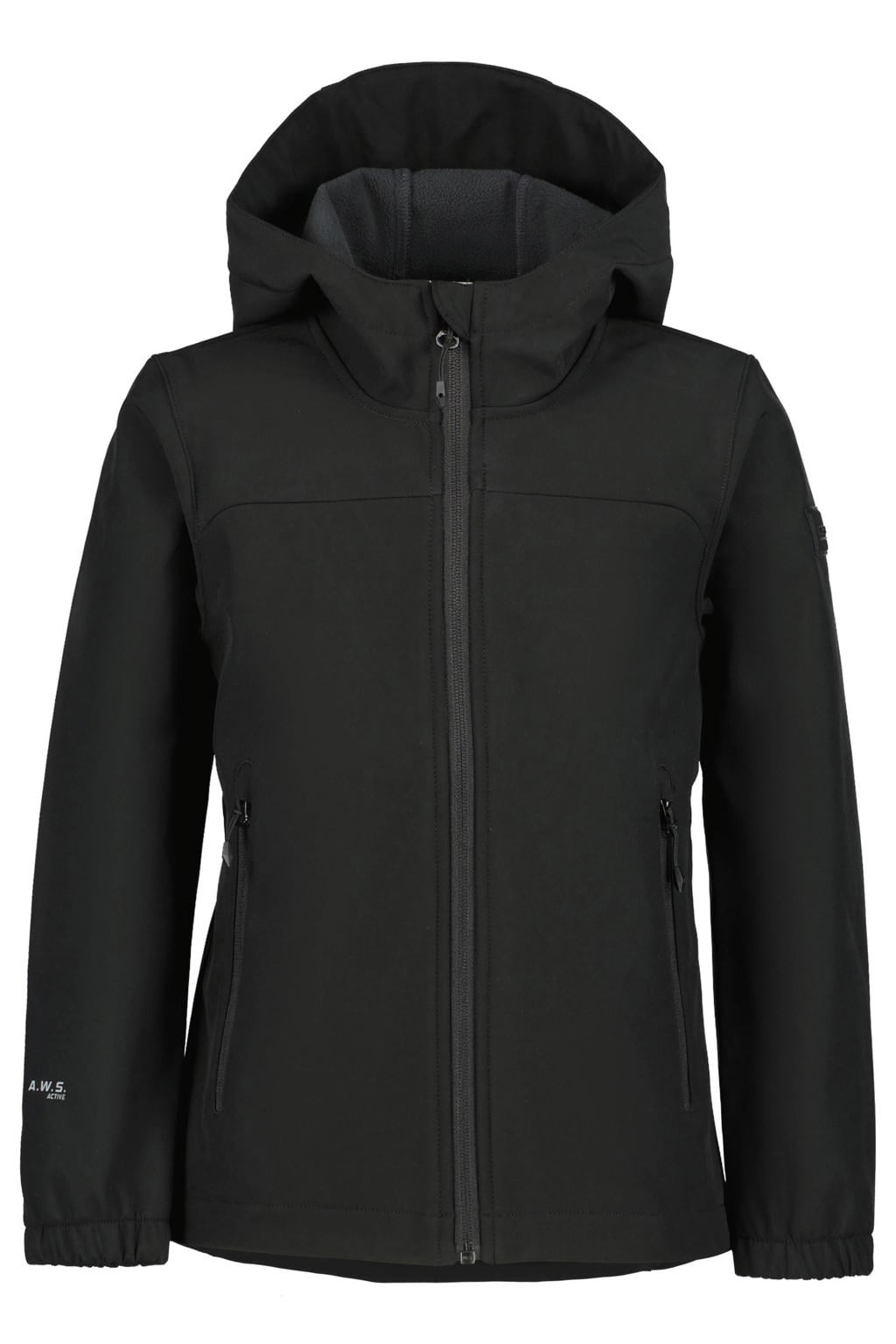 Icepeak Kobryn JR softshell jas - zwart