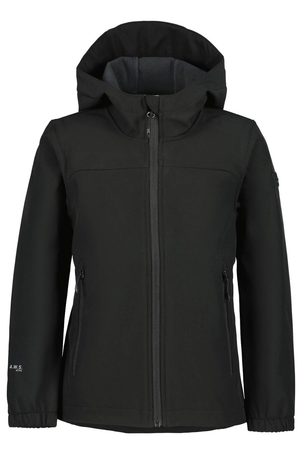 Icepeak softshell jas Kobryn JR zwart
