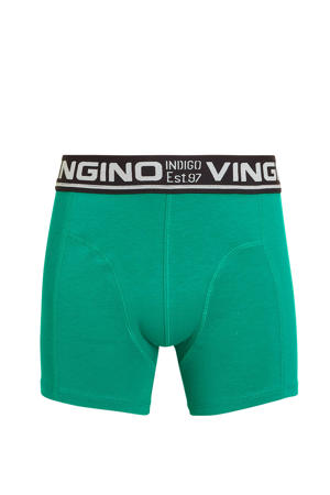   boxershort LOGO TEXT - set van 5 groen/zwart