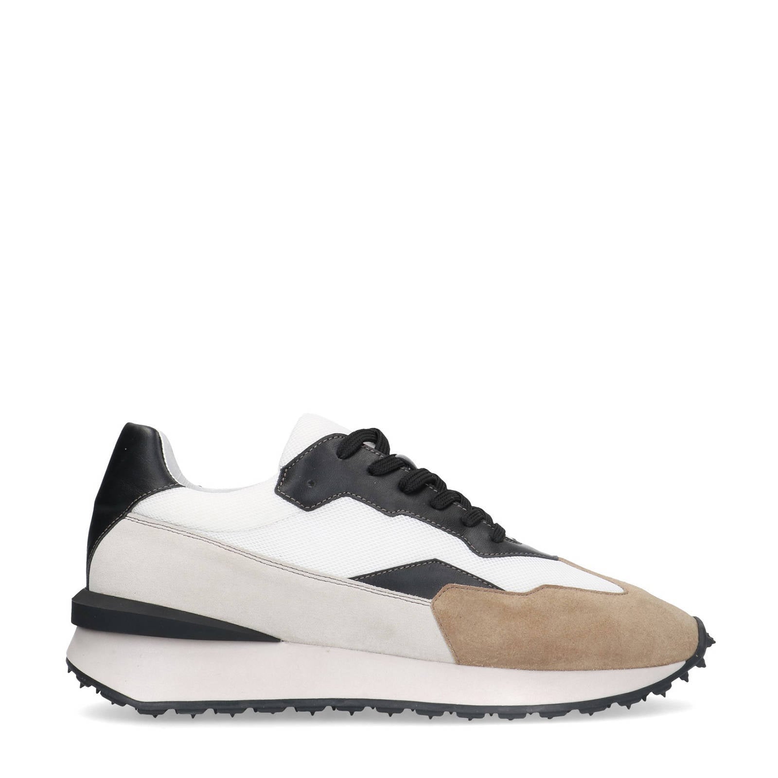 Zwarte sneakers met metallic details - Damesschoenen – SACHA