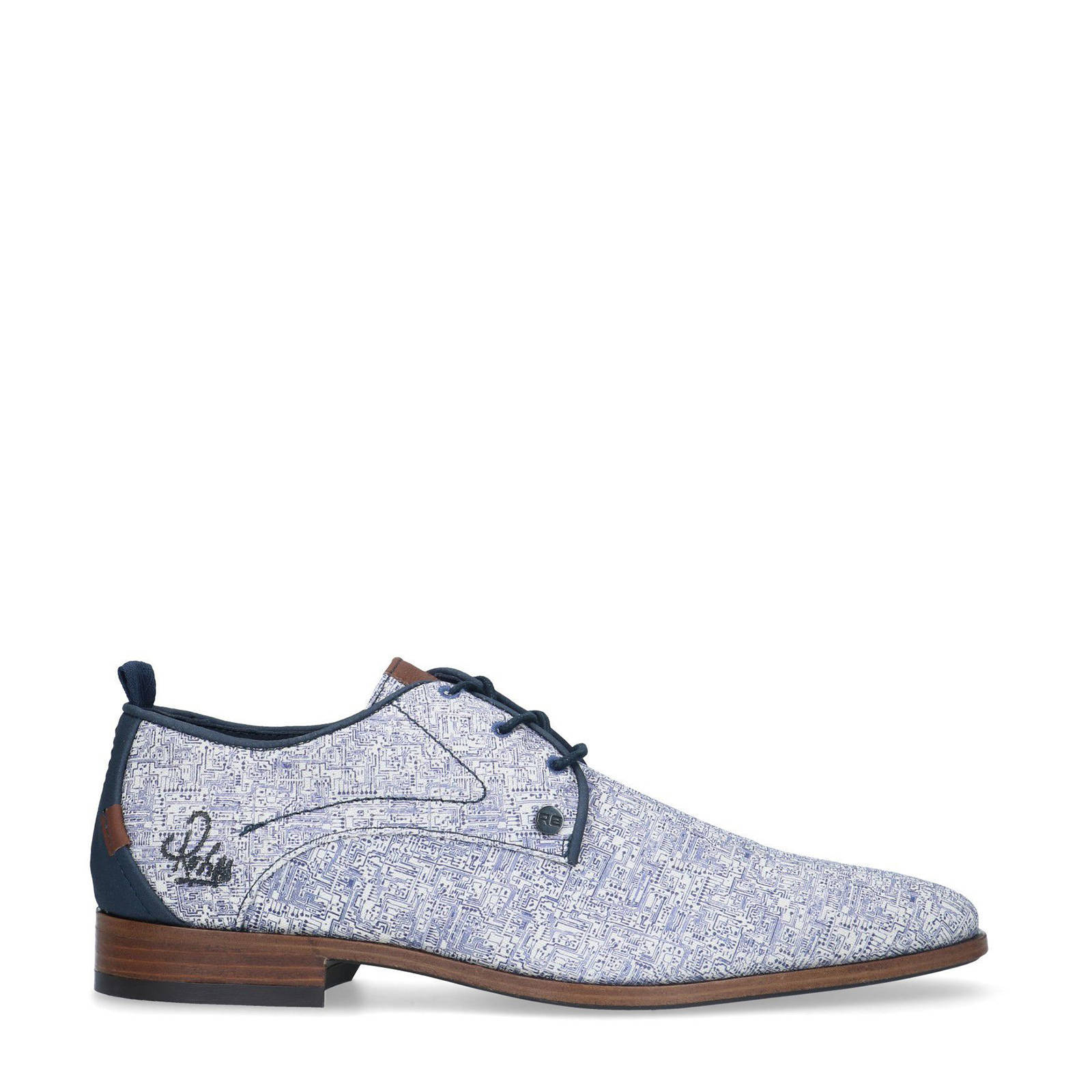 Rehab suède veterschoenen blauw | wehkamp