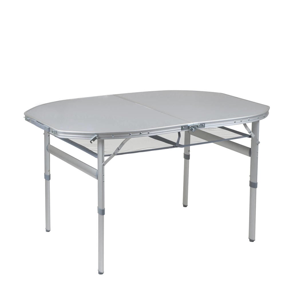 Bo-Camp Premium campingtafel ovaal met afneembare poten (120x80 cm)