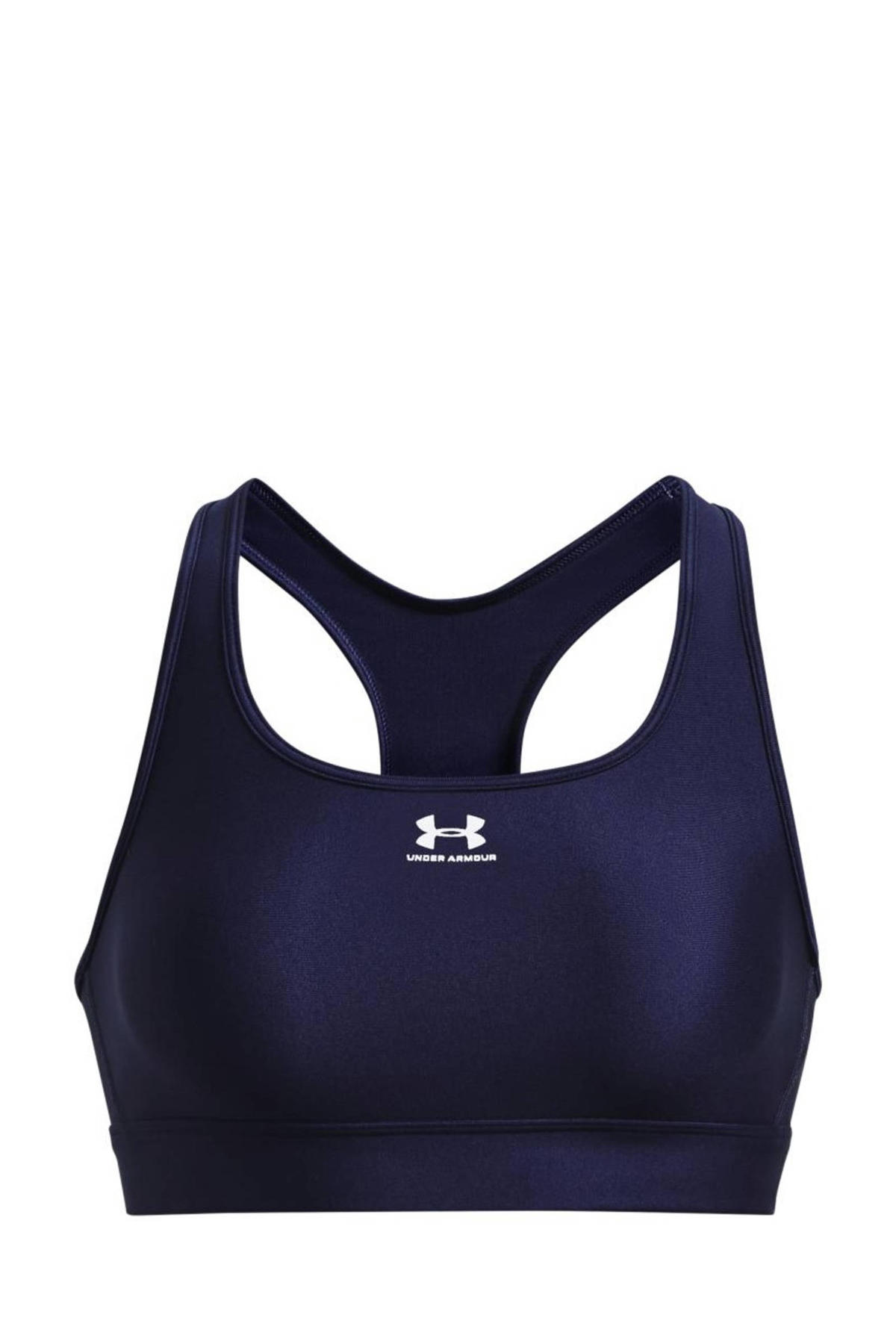 Under Armour level 3 sportbh donkerblauw wehkamp