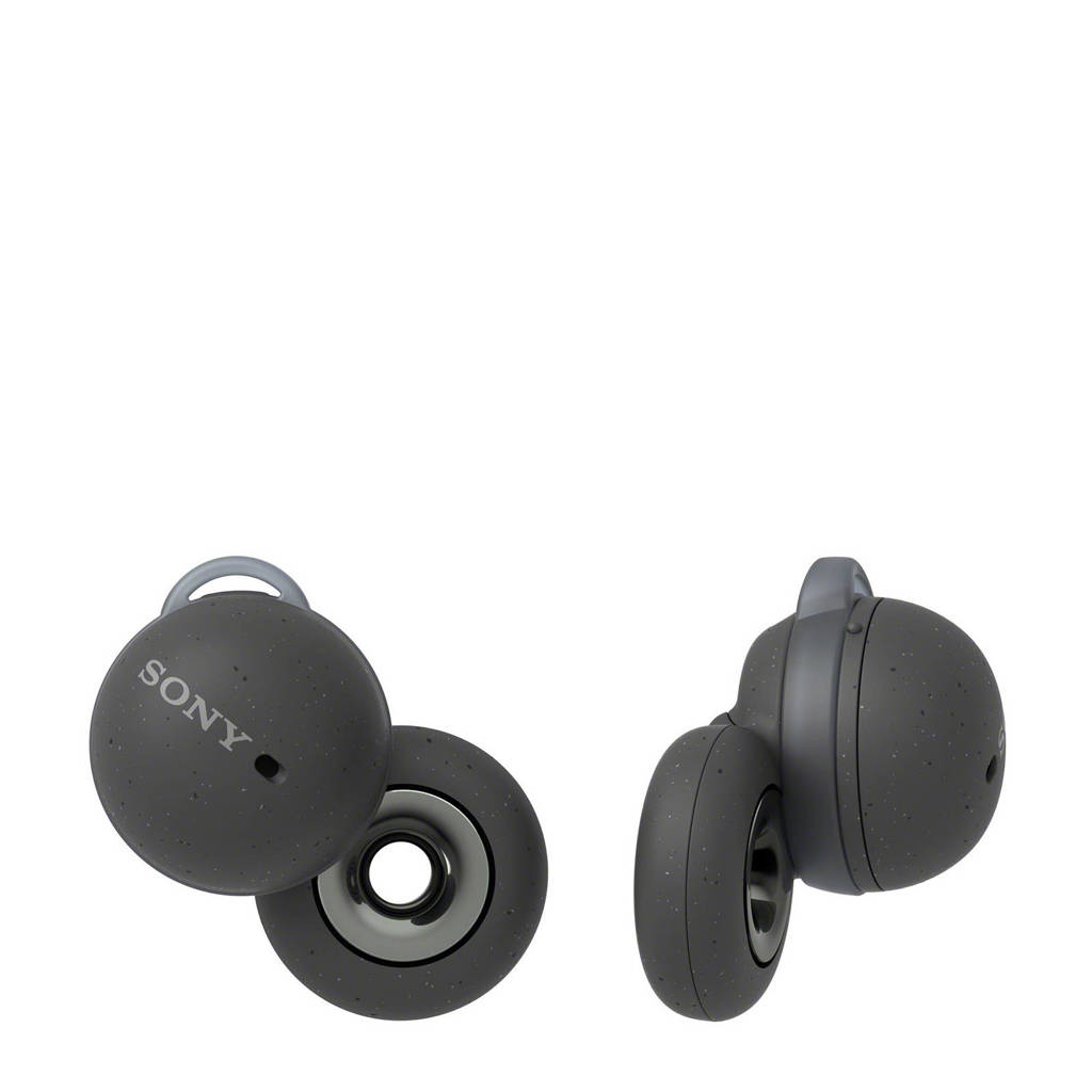 Sony LinkBuds WF-L900 draadloze oordopjes (Grijs), Zwart
