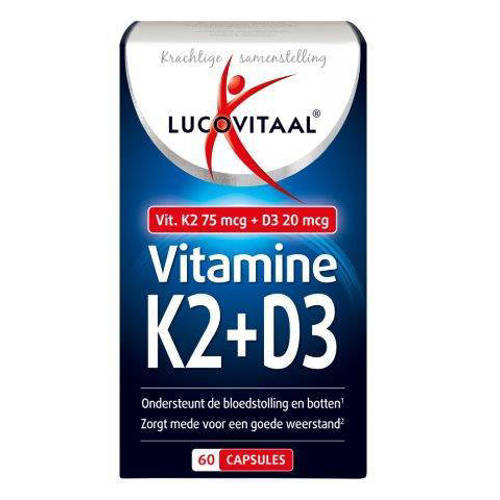 Lucovitaal K2+D3 Vitamine - 60 capsules