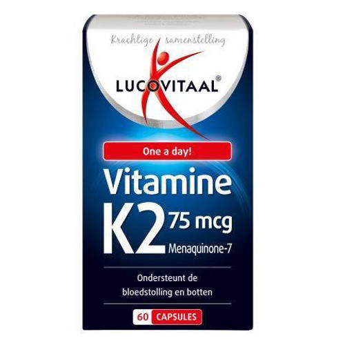 Wehkamp Lucovitaal K2 75mcg Vitamine - 60 capsules aanbieding