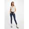 Morgan gebreid T-shirt met glitters beige