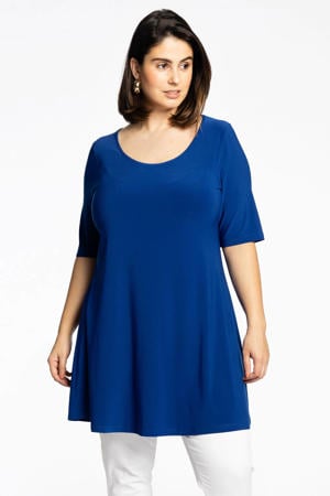Travelstof tuniek DOLCE blauw