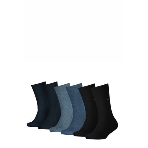 Tommy Hilfiger sokken set van 6 blauw afbeelding