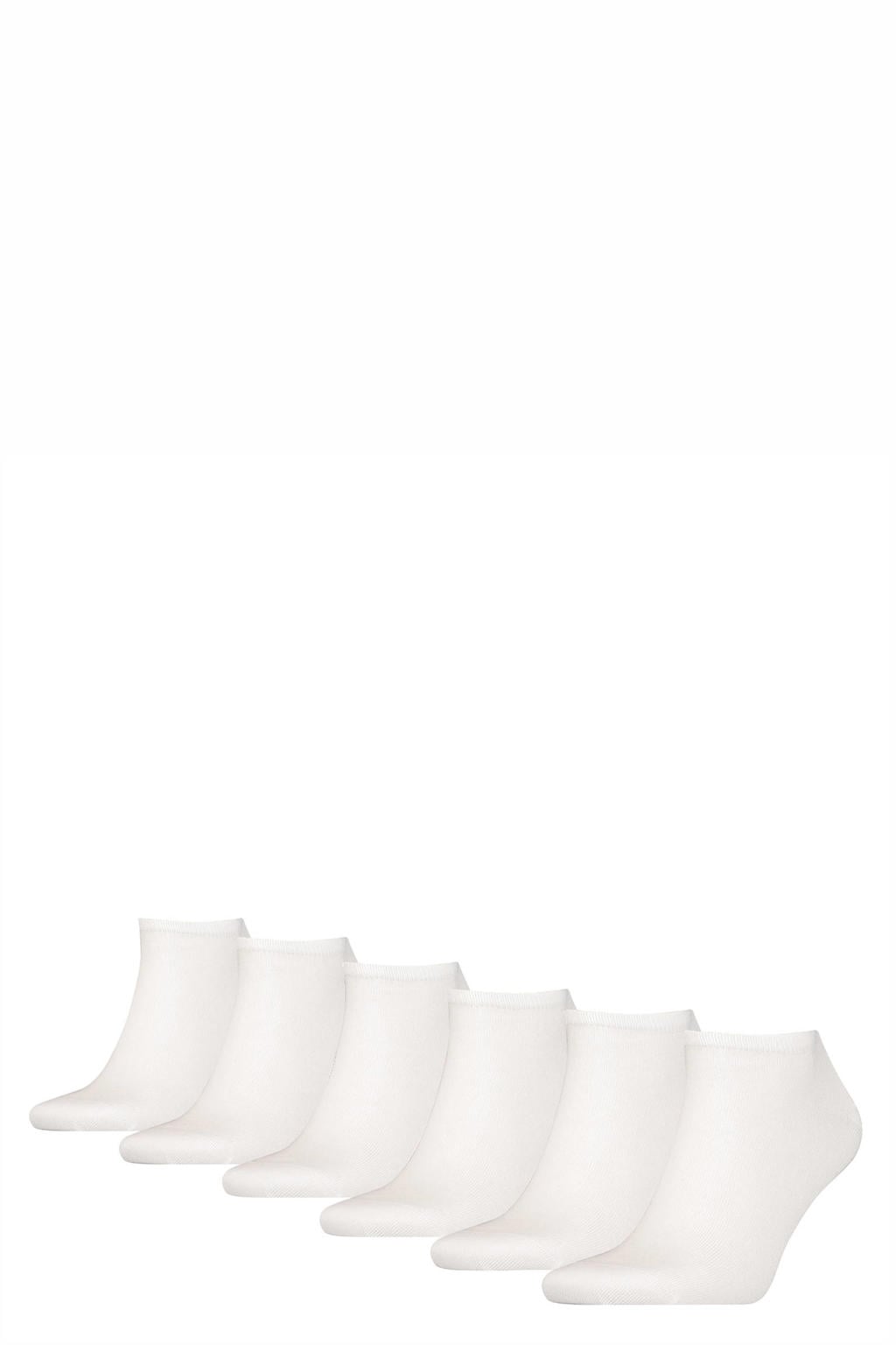 Tommy Hilfiger sneakersokken - wit (set van 6)