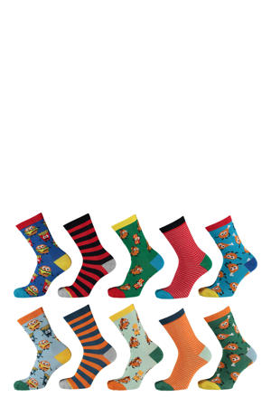 sokken - set van 10 multi