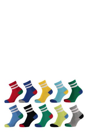 sokken - set van 10 multi