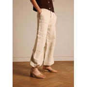 thumbnail: Manfield suède sleehakken beige