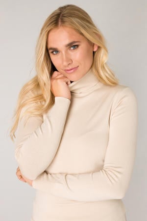 fijngebreide coltrui Yuen beige