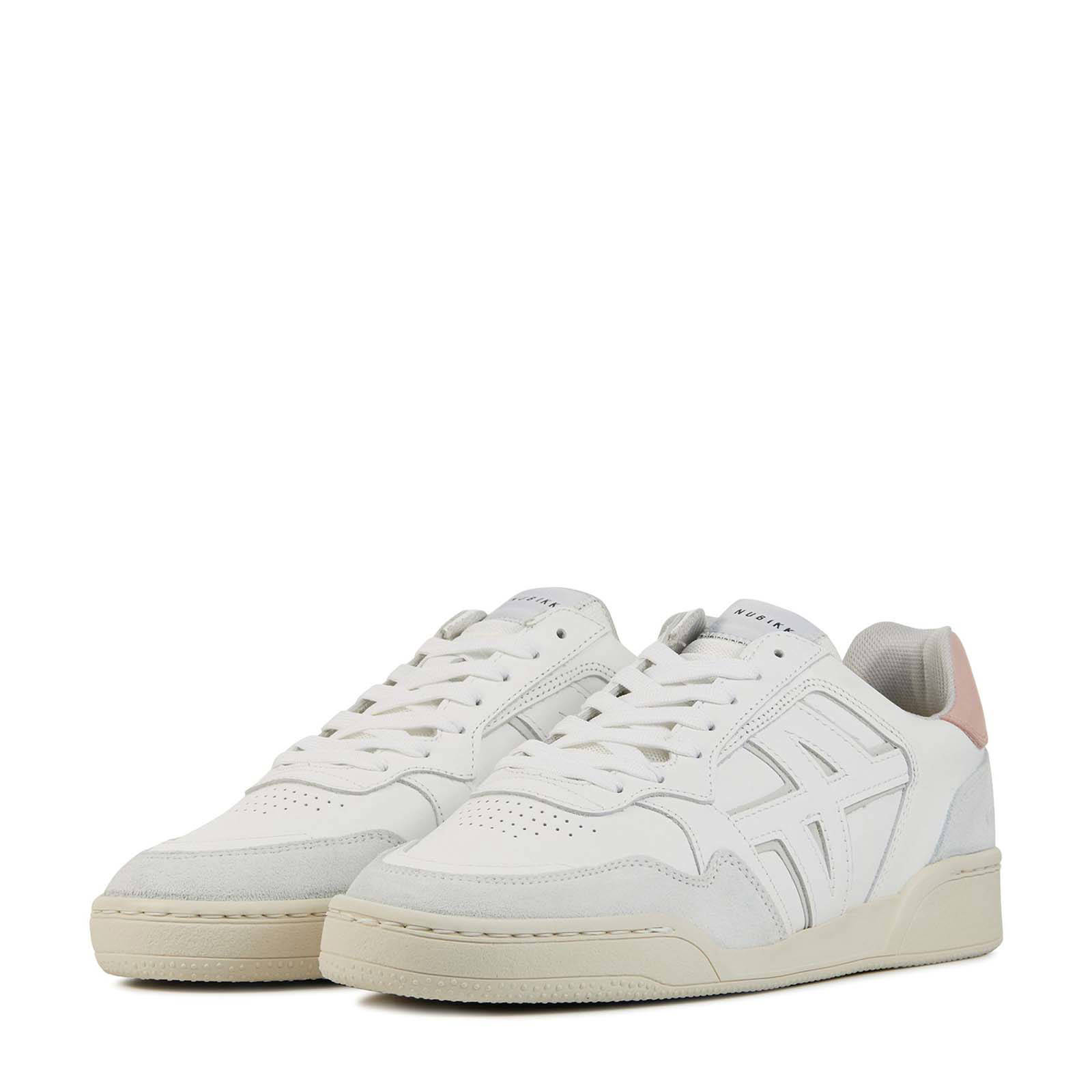 Nubikk – Julie Miela Angle – Roze leren sneaker – Elias Shoes – Schoenen  webshop