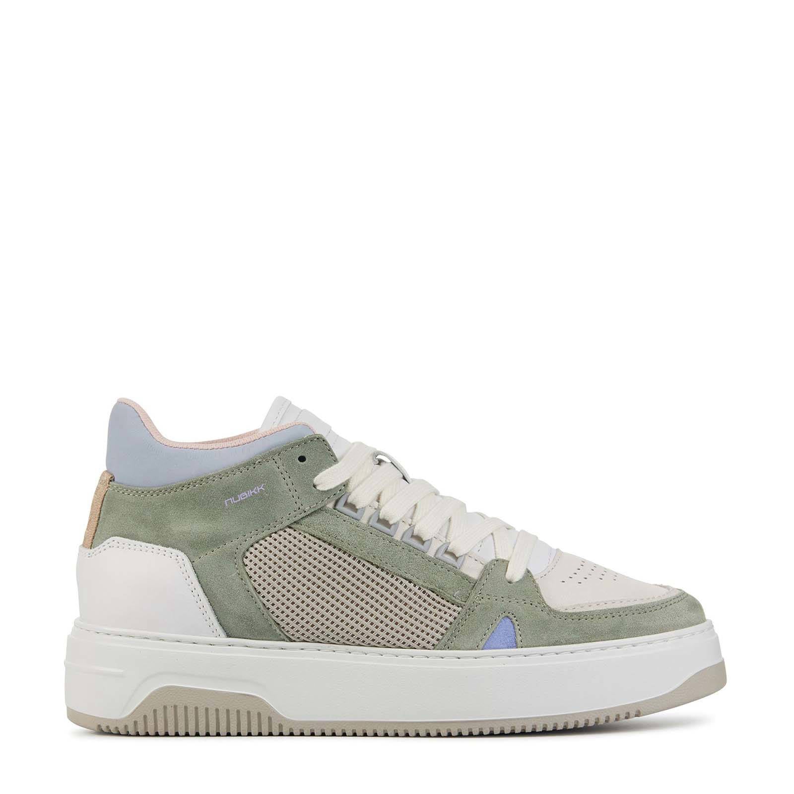 Nubikk Jiro dunk white gold trim Wit maat 36 - Schoenen.nl