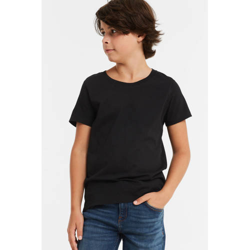anytime T-shirt black afbeelding
