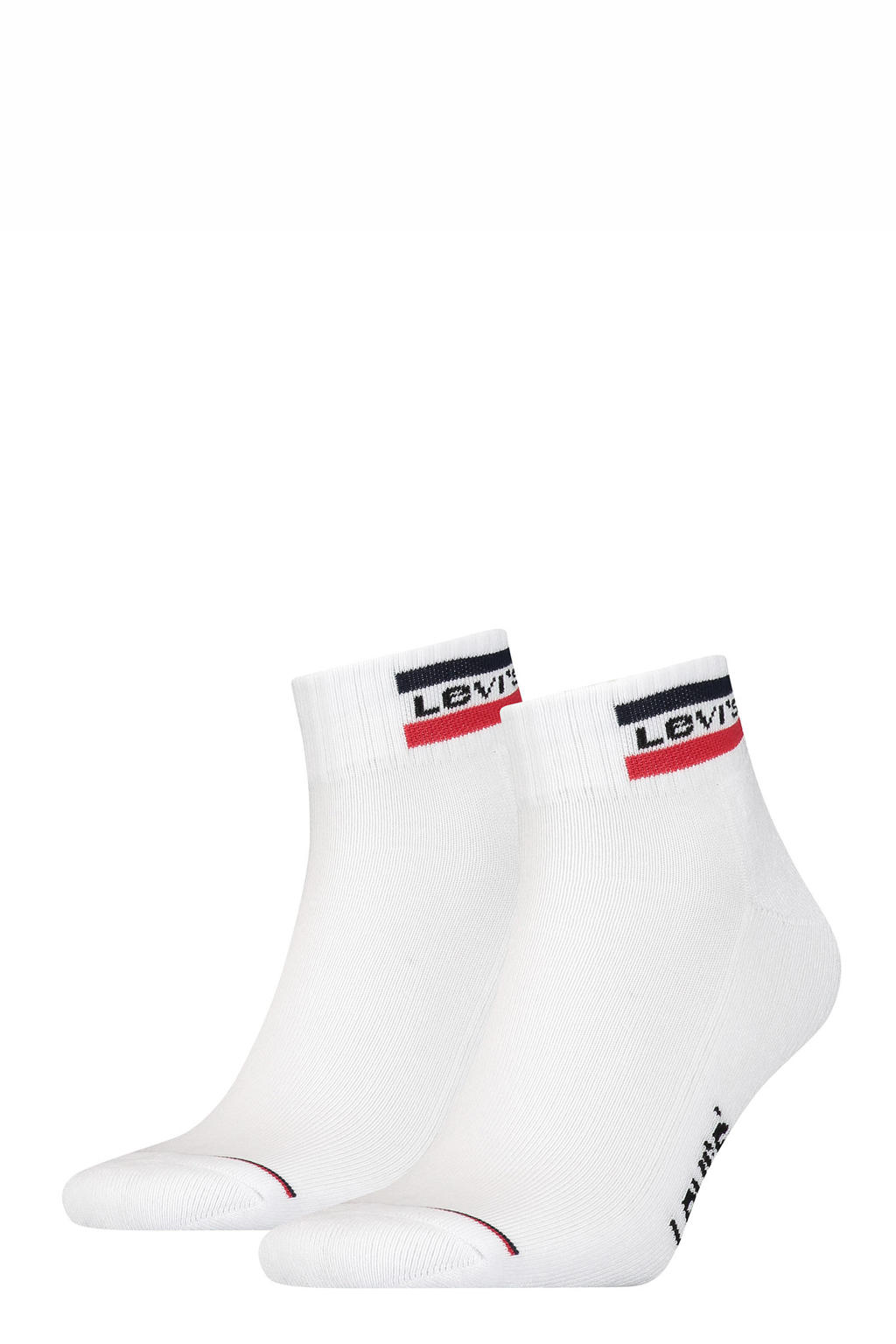 Levi's sokken met logo - set van 2 wit
