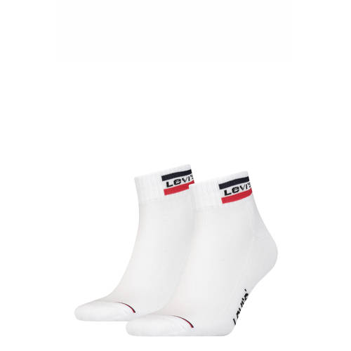 Levi's sokken met logo - set van 2 wit