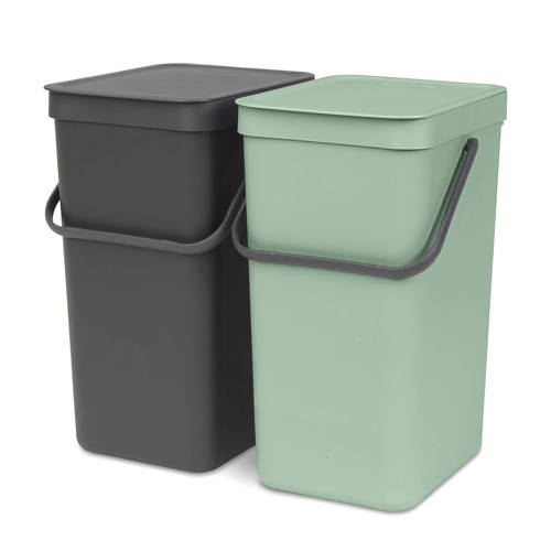Brabantia Sort & Go prullenbak (2x16L) (inbouw) afbeelding