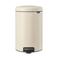 Brabantia NewIcon Prullenbak - 20 l - Soft Beige