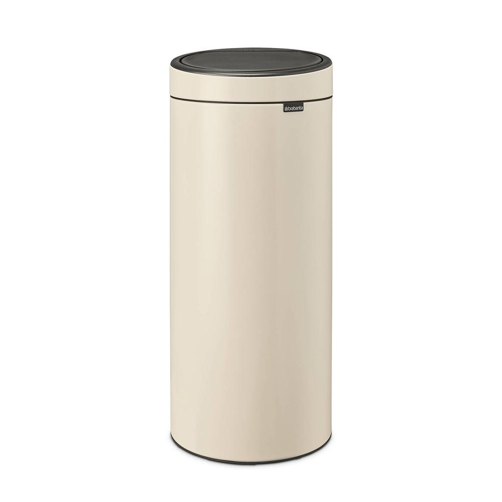Brabantia Touch Bin Prullenbak - 30 l - Soft Beige