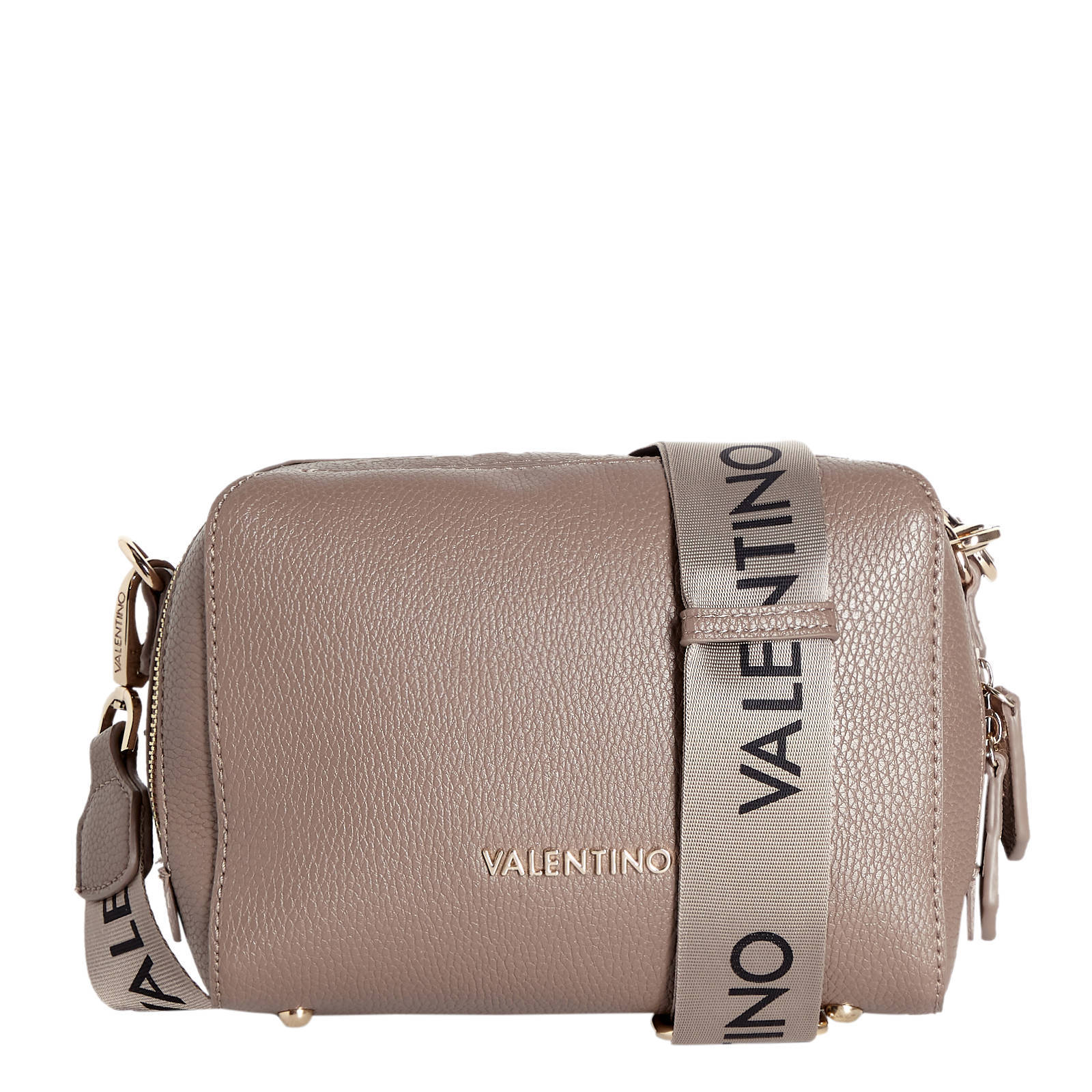 Valentino Bags crossbody tas Pattie met logo taupe | wehkamp