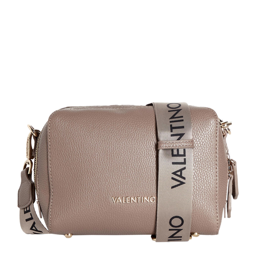 Valentino Bags crossbody tas Pattie met logo taupe wehkamp
